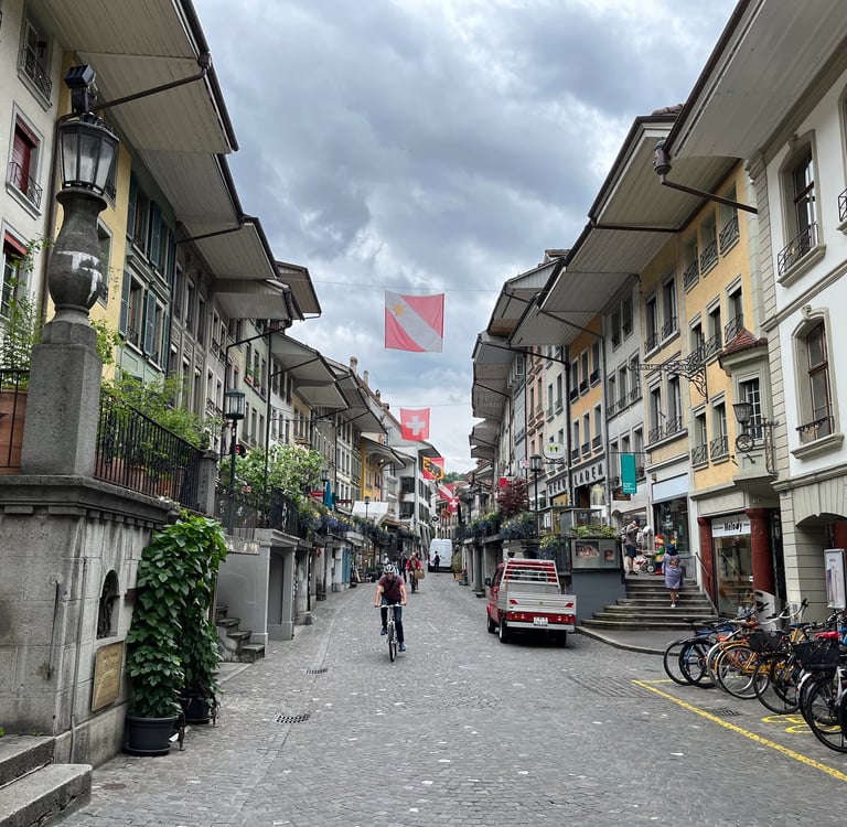 Hauptgasse in Thun Switzerland