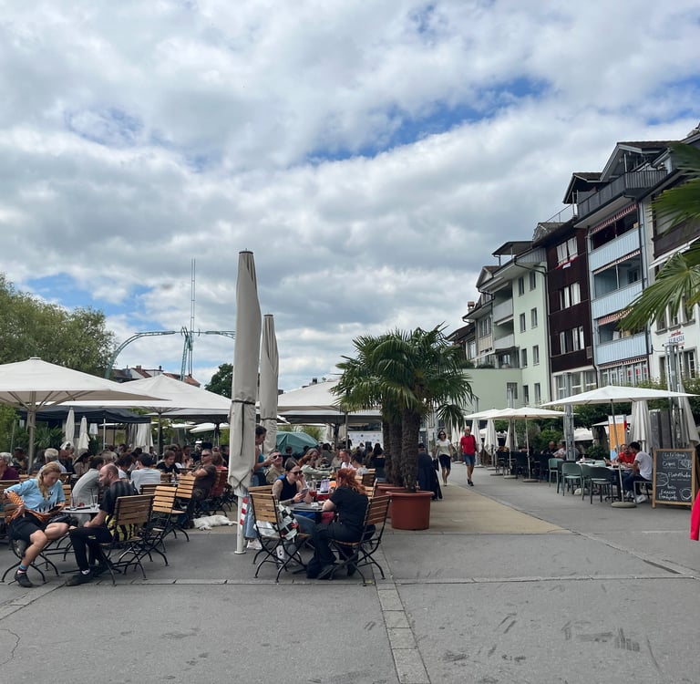 Mühleplatz in Thun Switzerland