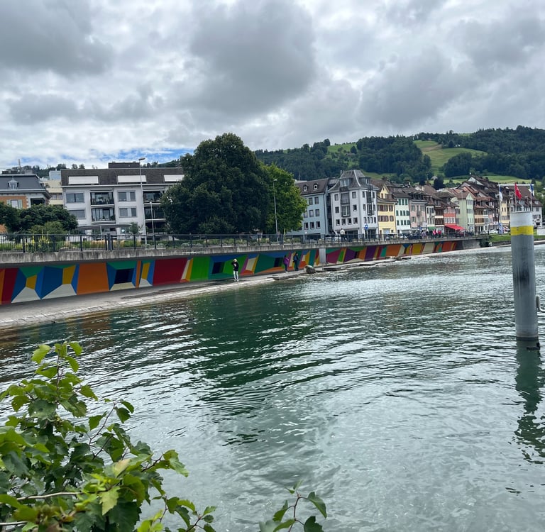 Katastrophenbucht in Zug Switzerland