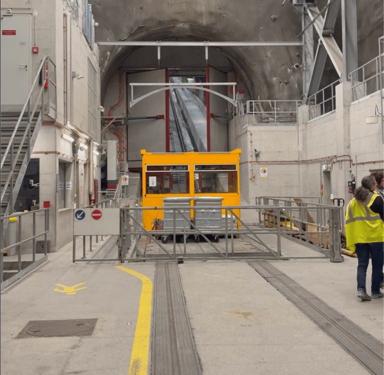 The worlds most powerful funicular in Limmern power plant