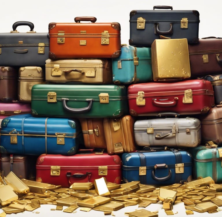 Las maletas de Delcy