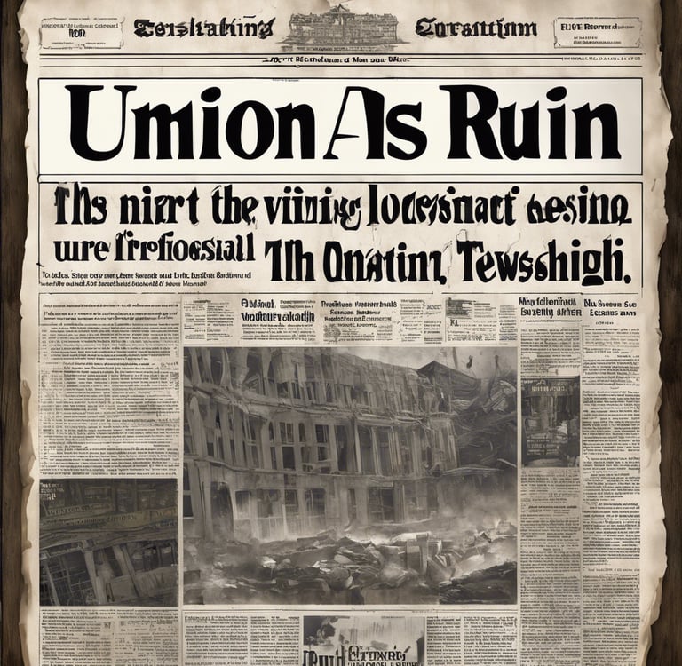 el sindicalismo es la ruina