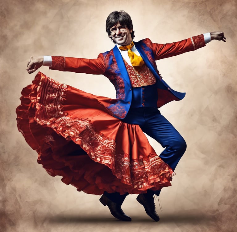 puigdemont que se apunte a clases de flamenco