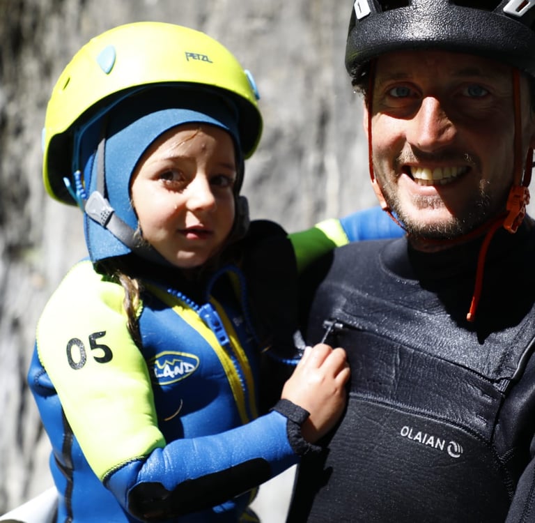 Manuel Meyer, guide moniteur canyoning Indépendant, canyon pédagogie stages séjours