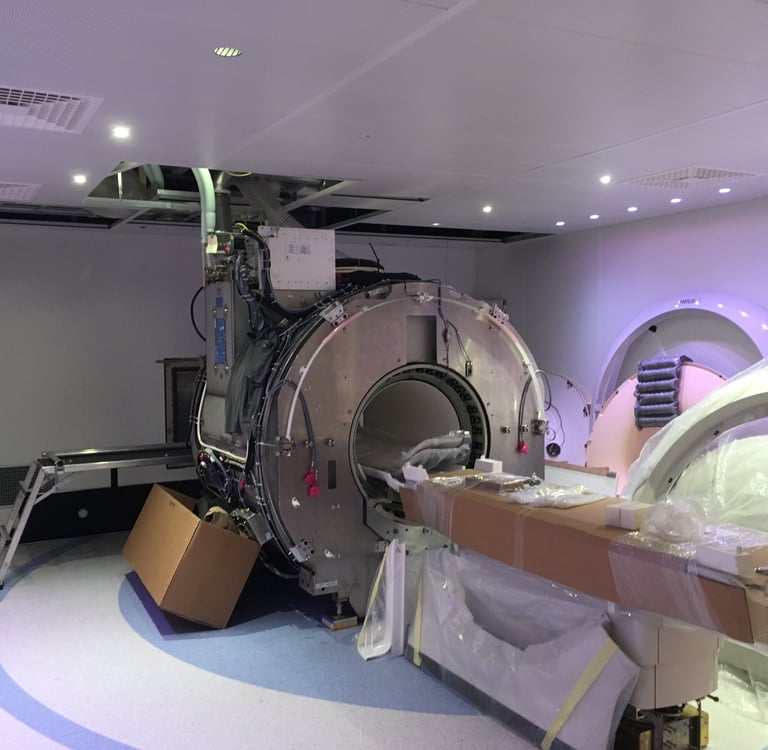 MRI and CT scanner installation electrics in Tamworth