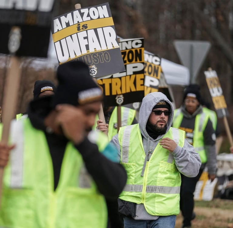 PBS News: Amazon Workers on Strike