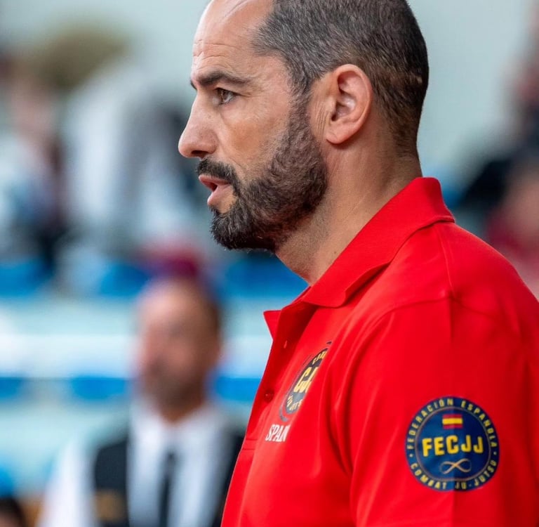 Alberto Rodriguez representante de la Delegación Catalana de la Federación Española de CJJ