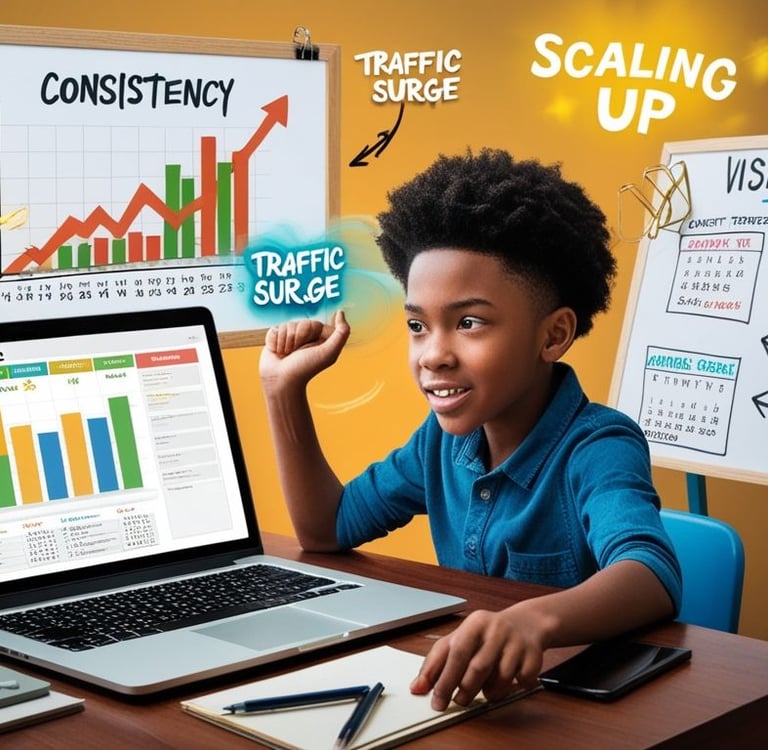 Scale your blog and consistency