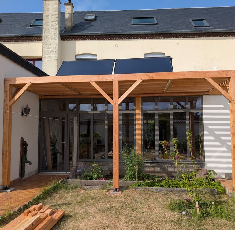 pergolas en bois douglas