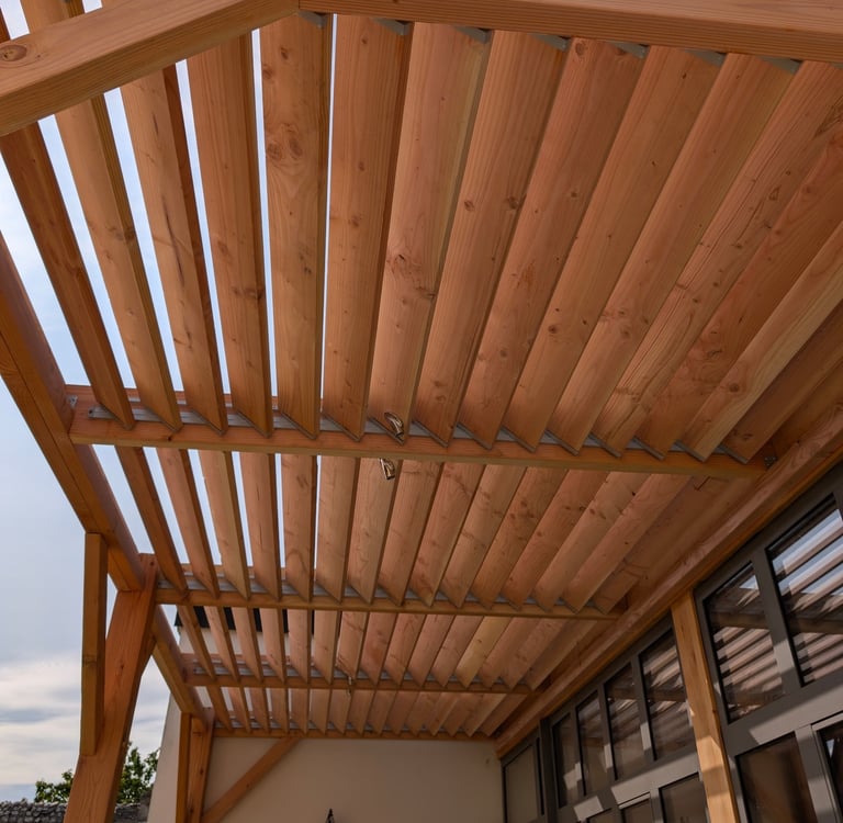 pergolas en bois douglas