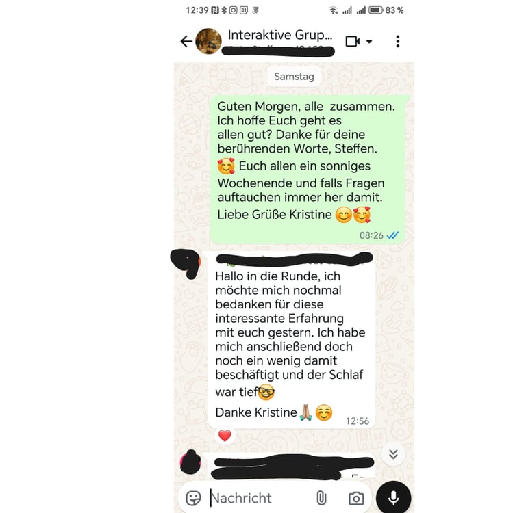 Feedback Gruppenreise