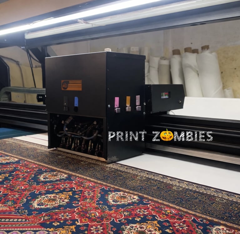 custom fabric printing setup for designer collections