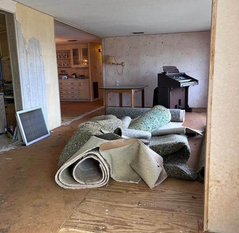 Carpet Removal in Vero Beach Florida
