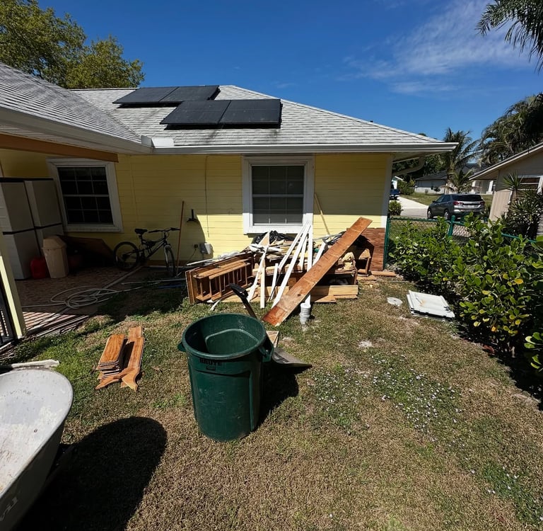 Debris Cleanout Vero Beach