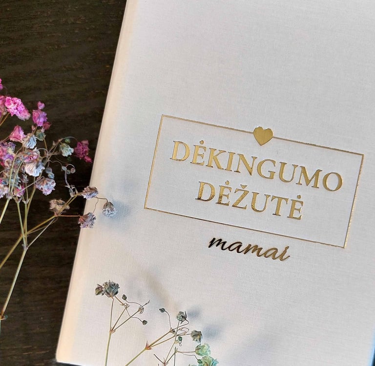 Dėkingumo kortelės mamai