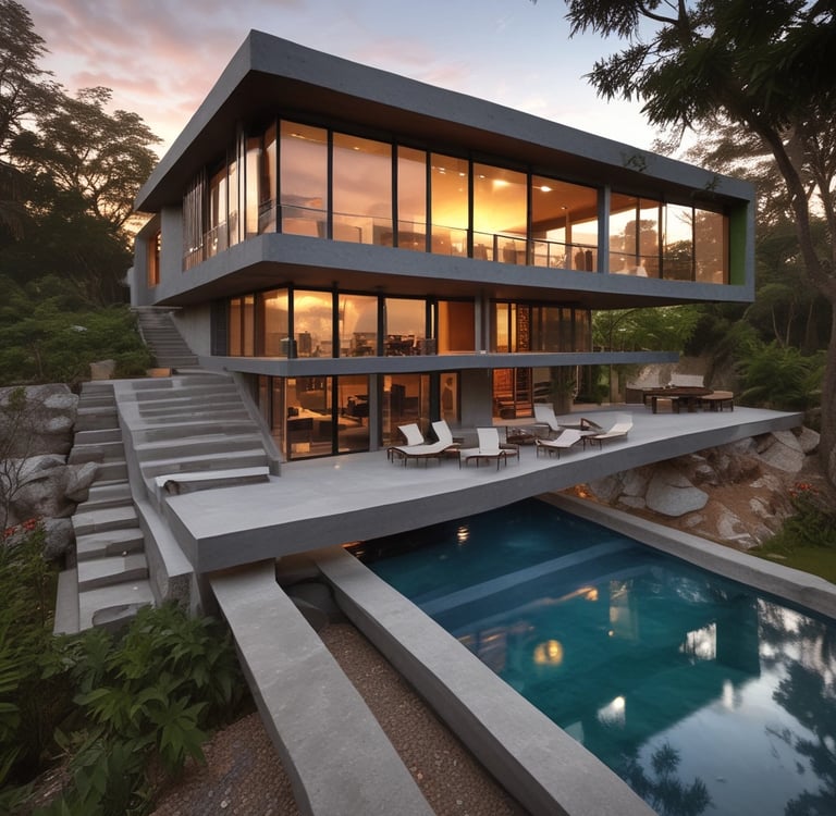 a couple of people riding bikes down a street