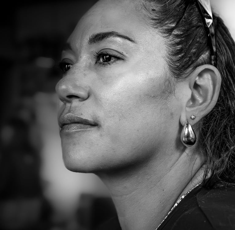 beautiful hawaiian woman