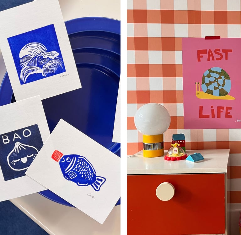 textures mur de cadres