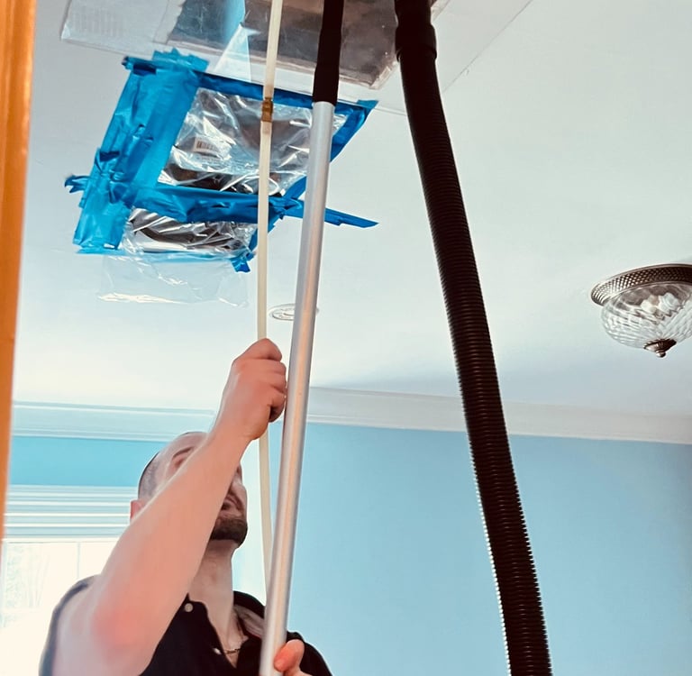 Residential air duct cleaning near Philadelphia