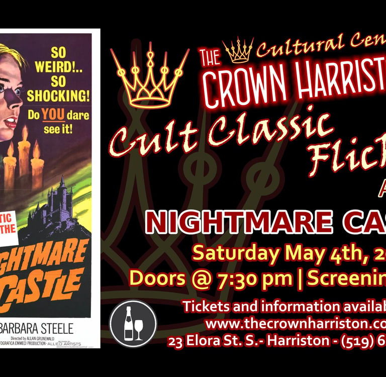Nightmare Castle screening at the Cult Classic Flicks