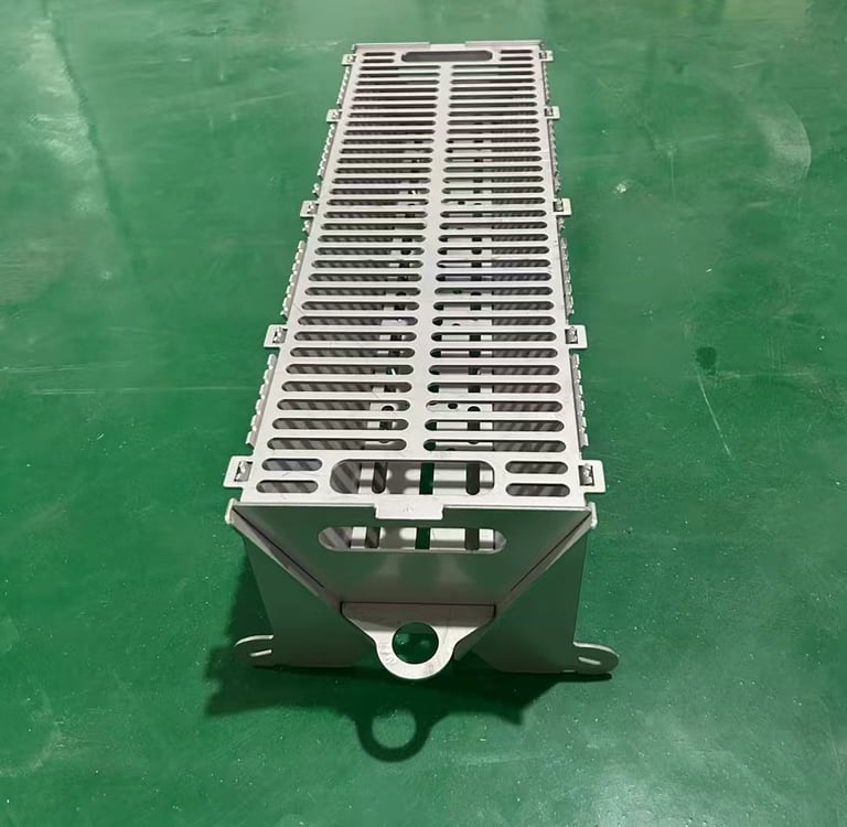 Rust-Proof BBQ Grill Basket for Vegetables & Seafood