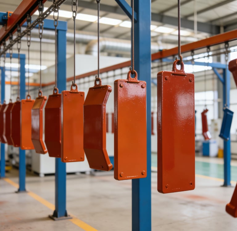 Professional powder coating for industrial electrical enclosures