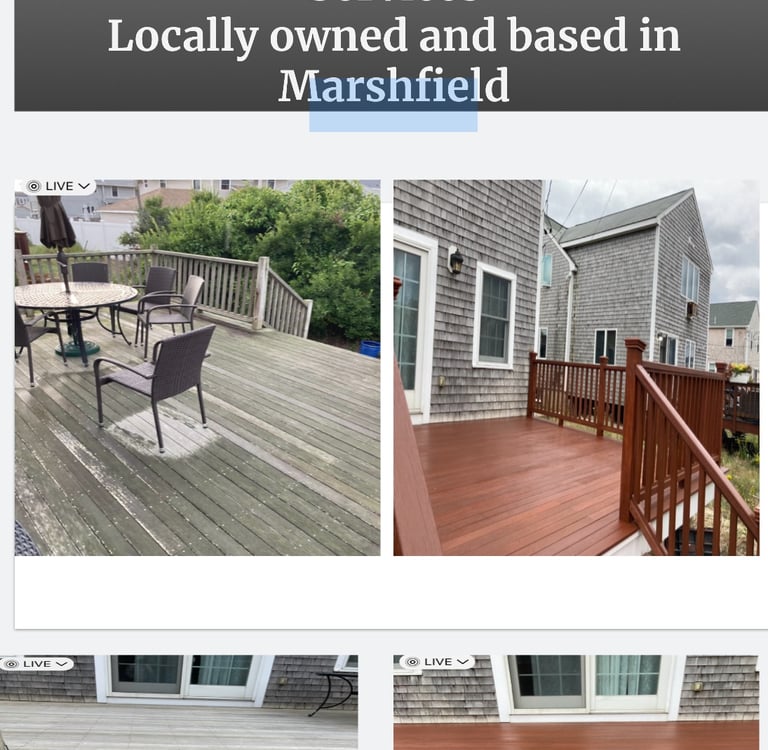 Revitalized Deck in Marshfield-ma-fieldston