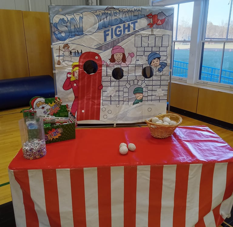 snow ball fight game