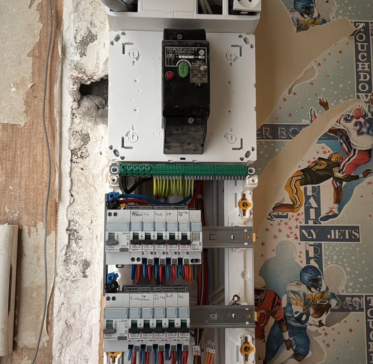 rénovation tableau électrique électricien fayeélec