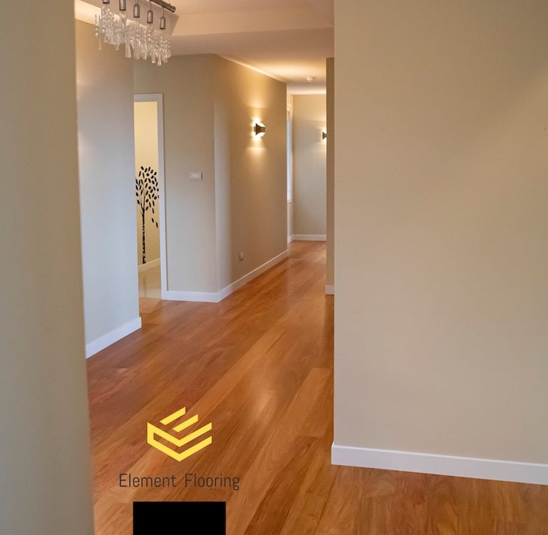 New flooring hallway - CHR Builders