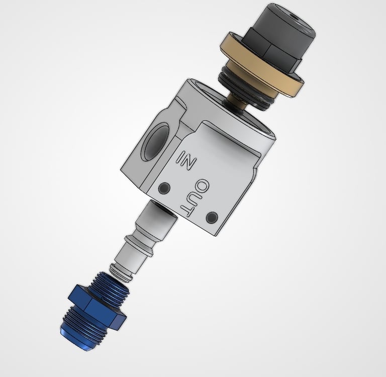 spiediena regulators