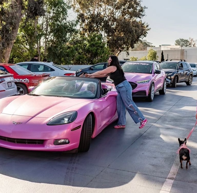 Pinaklicious Car Club's Photo - PCC President (Whittney) Greeting Edrina, San Diego Meet 2026