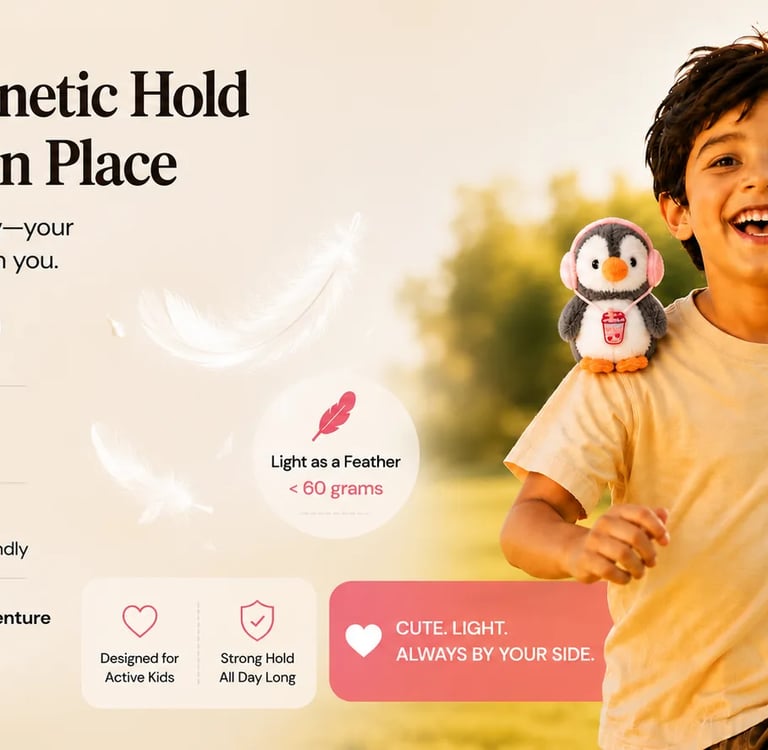 Adventure Friendly Magnetic Shoulder Buddies