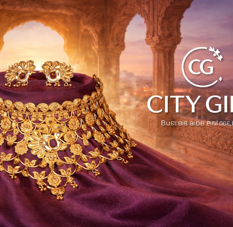 City Girl Jewellery - 24carat gold plated jewellery - City Gold Imitation Jewellery Antique Style