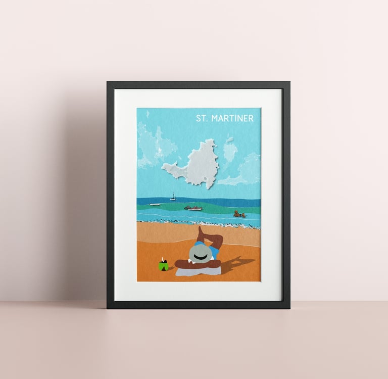 Cloud Spotting by Raymond Bowen in black frame