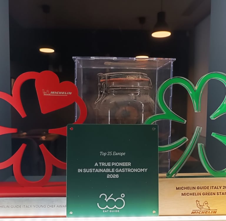 Premi ottenuti dal Grow Restaurant di Albiate per la sostenibilità