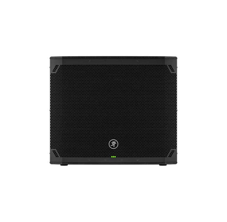 Subwoofer activo Mackie Thump18Sv4 para eventos, vista frontal