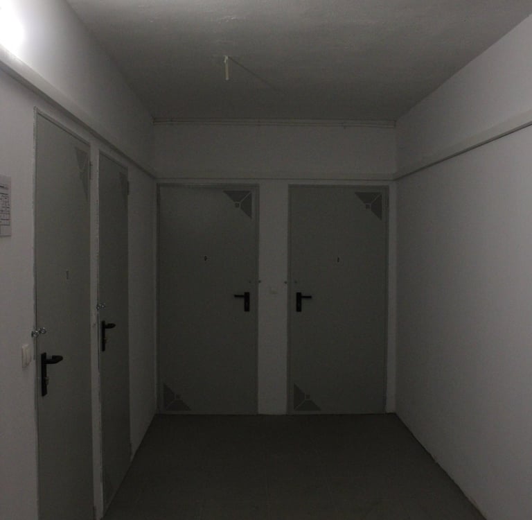 Sotrage Corridor with 4 Self Storages