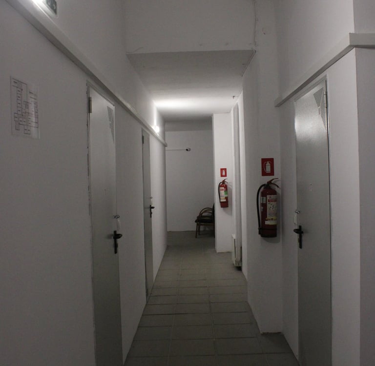 Storage Unit Corridor 