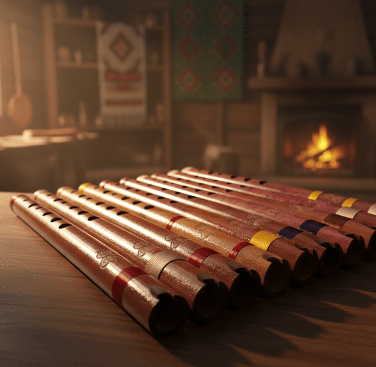 quenas hechas a mano por el lutier Wilber Cano