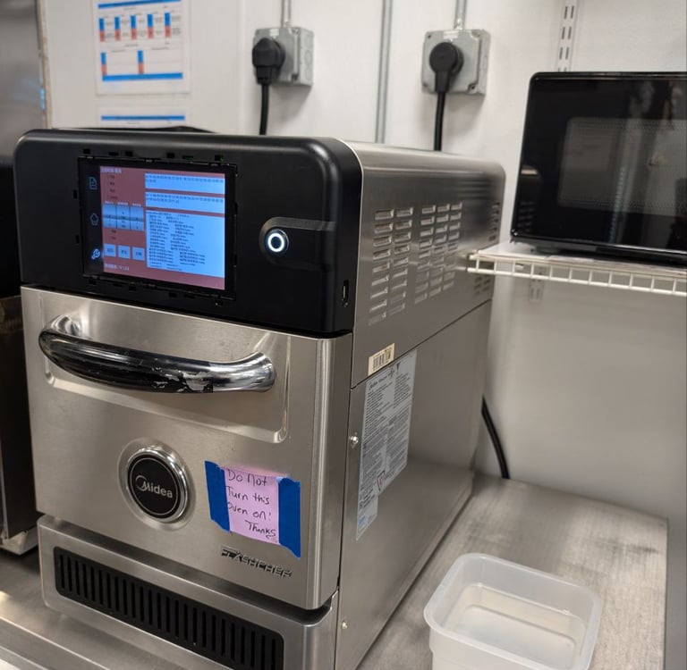 Midea G1 high speed oven repair