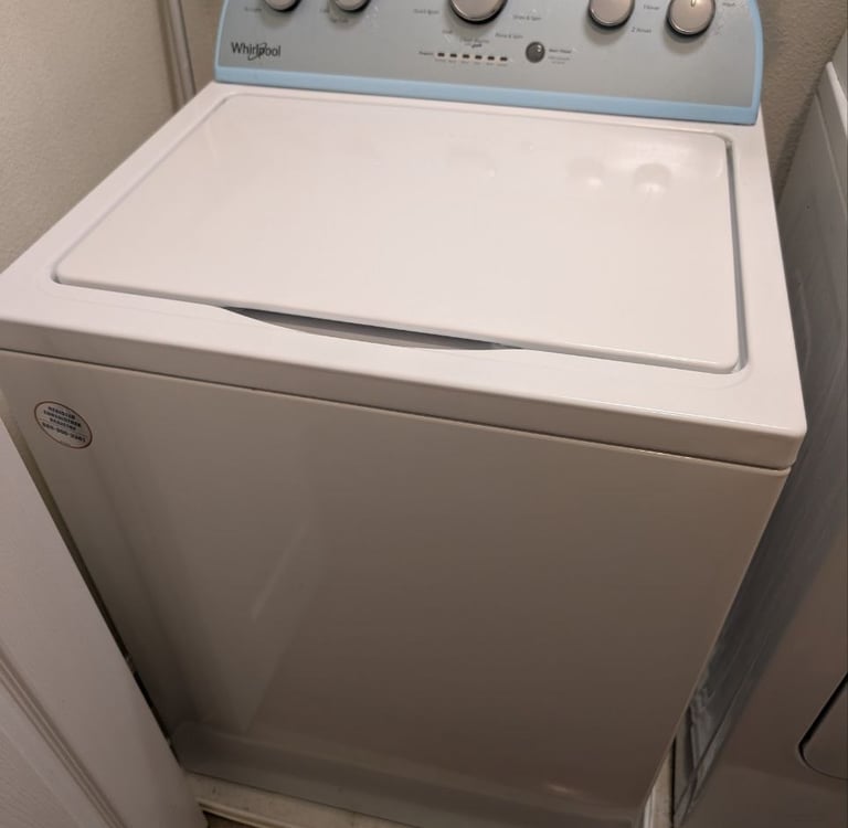 whirlpool washer drain pump running constantly