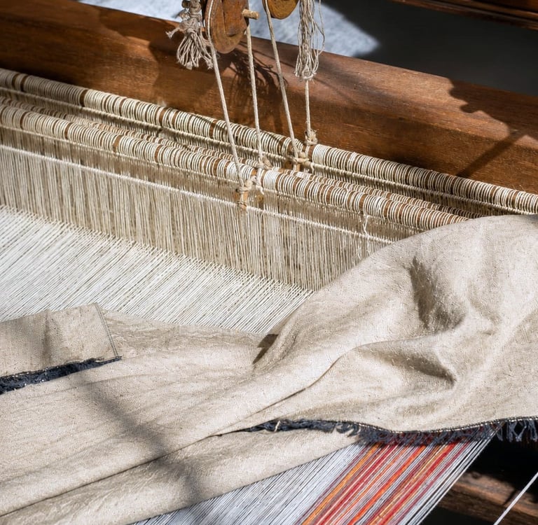 Traditional Handloom Weaving