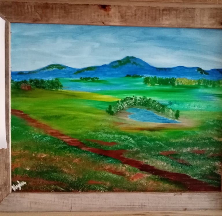 Ataraxia (painting) Kylee Nicole Smith