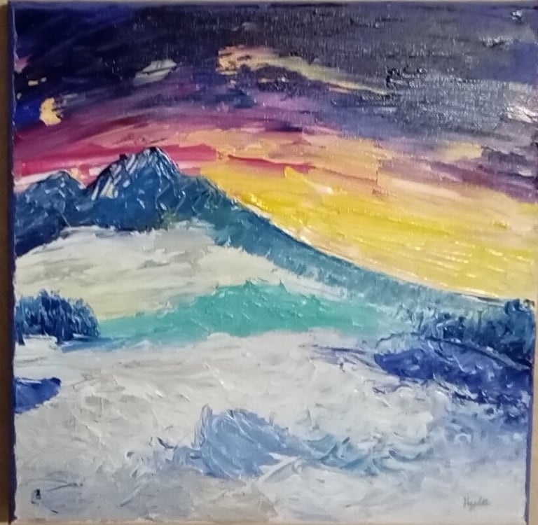 Ecstatic (painting) Kylee Nicole Smith