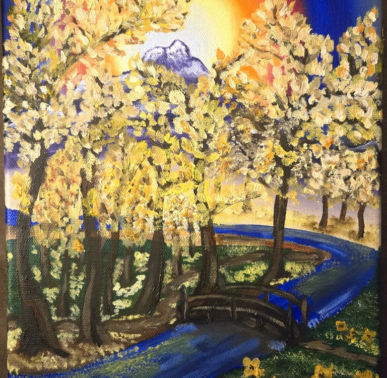 Feuille (painting) Kylee Nicole