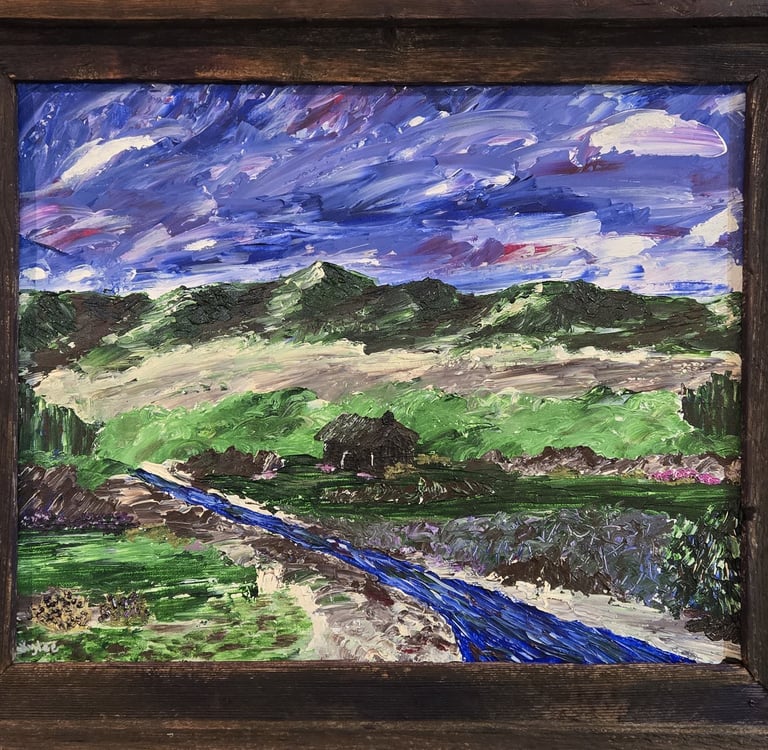 Impressions of Seclusion (painting) Kylee Nicole Smith