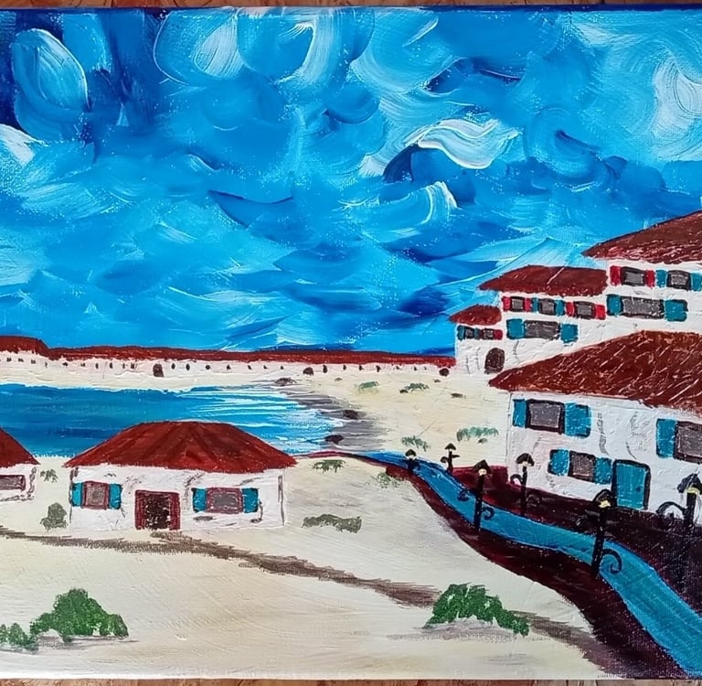 Impressions of the Riviera (painting) Kylee Nicole Smith