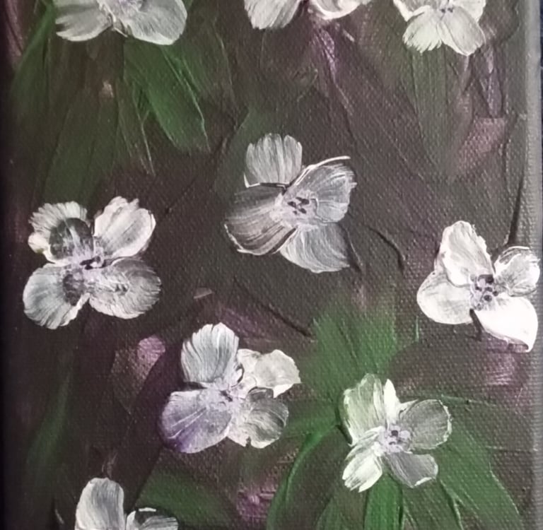 Inky (painting) Kylee Nicole