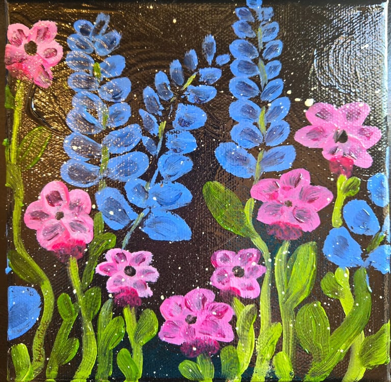 Love and Laughter (painting) Kylee Nicole Smith